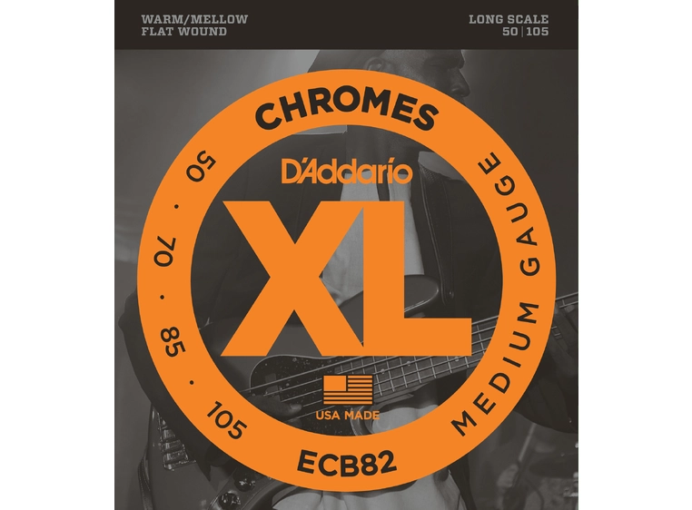 D'Addario ECB82 Chromes Bass (050-105) 